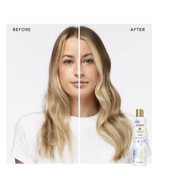 🆕🧴 Pantene Illuminating Color Care Shampoo With Biotin, Bundle Of 2 - Picture 3 of 7